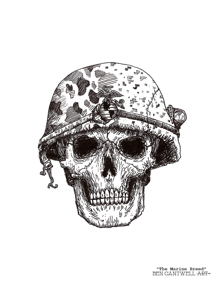 Ben Cantwell Military Branch & Unit Art