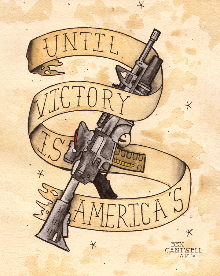 Ben Cantwell Patriotic Art