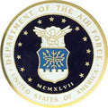 Flags Connections AIR FORCE Color Medallion