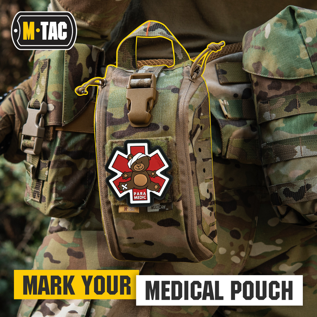M-Tac Patch Paramedic Bear Embroidery