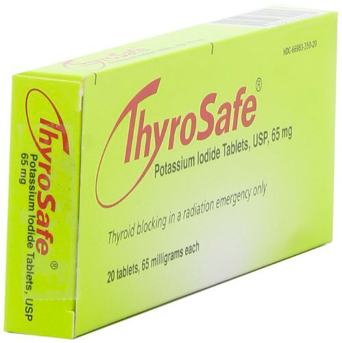 Thyrosafe - Potassium Iodide Tablets - 65 MG