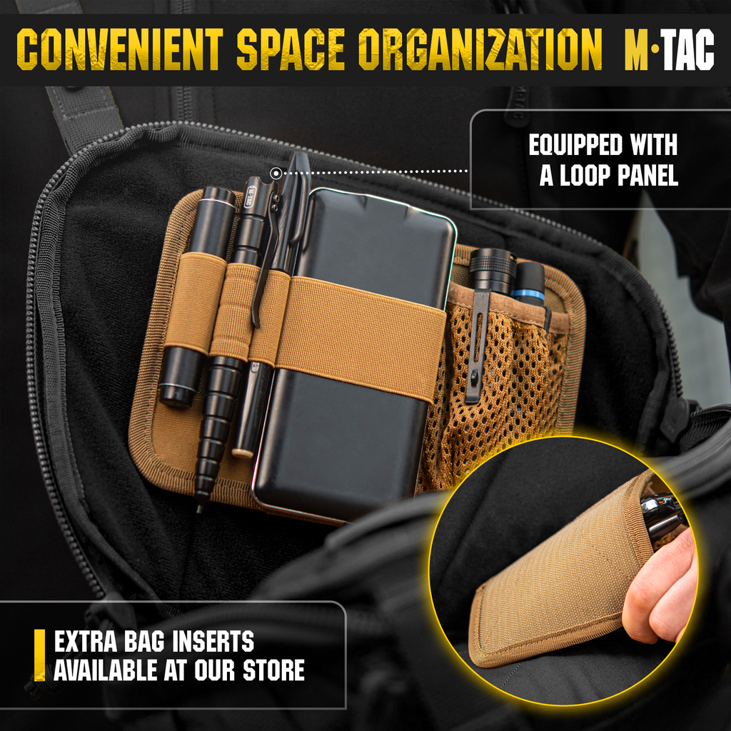 M-Tac Elite Sphaera Large Bag Gen II with Loop Panel