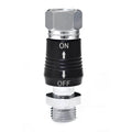 Scuba Choice 2nd Stage Male 9/16" to Female 9/16" On/Off Valve Adapter