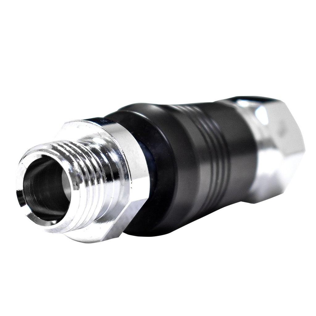 Scuba Choice 2nd Stage Male 9/16" to Female 9/16" On/Off Valve Adapter