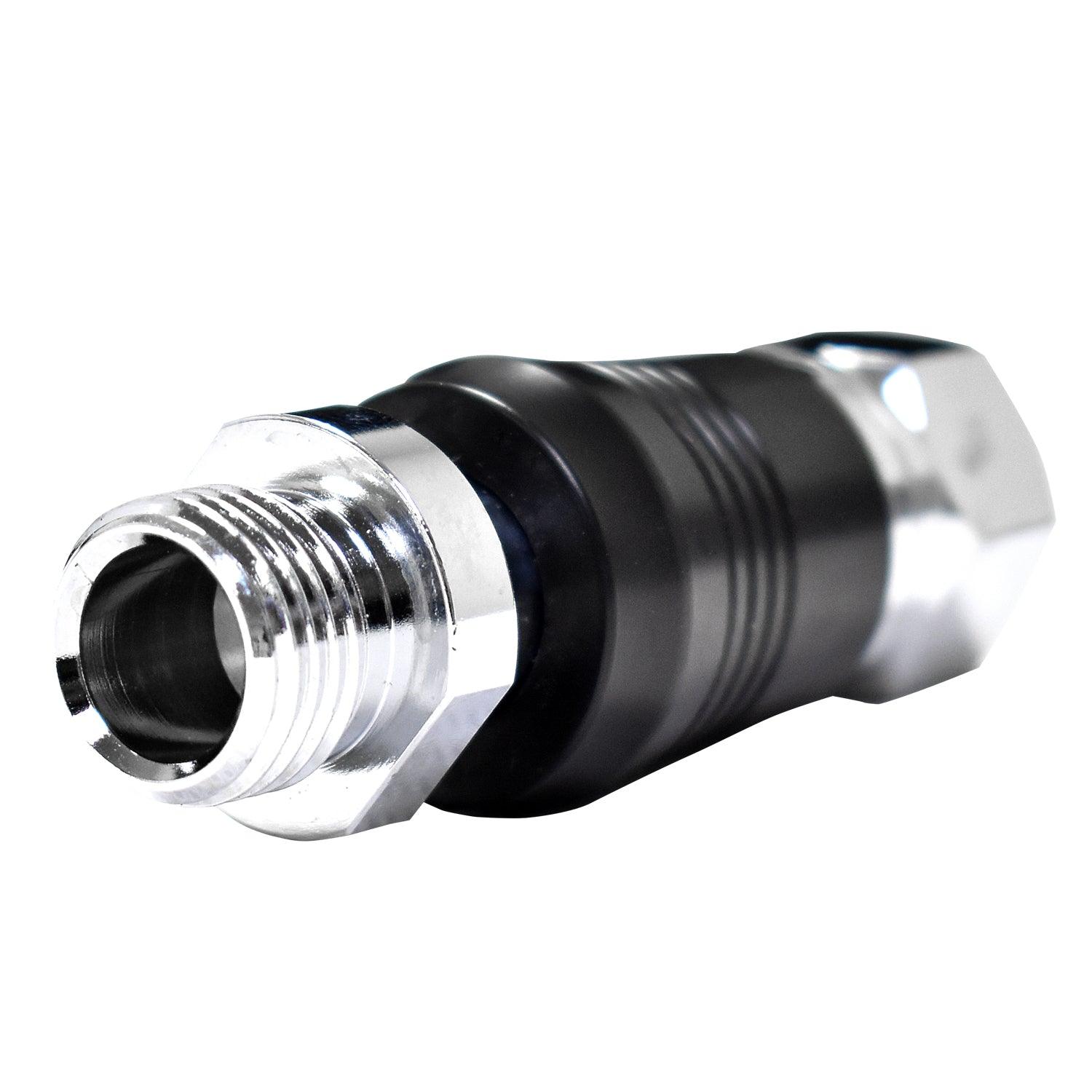 Scuba Choice 2nd Stage Male 9/16" to Female 9/16" On/Off Valve Adapter