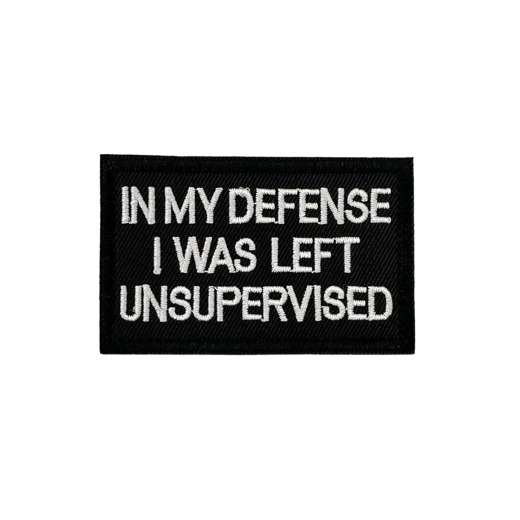 IN MY DEFENSE Morale Patch