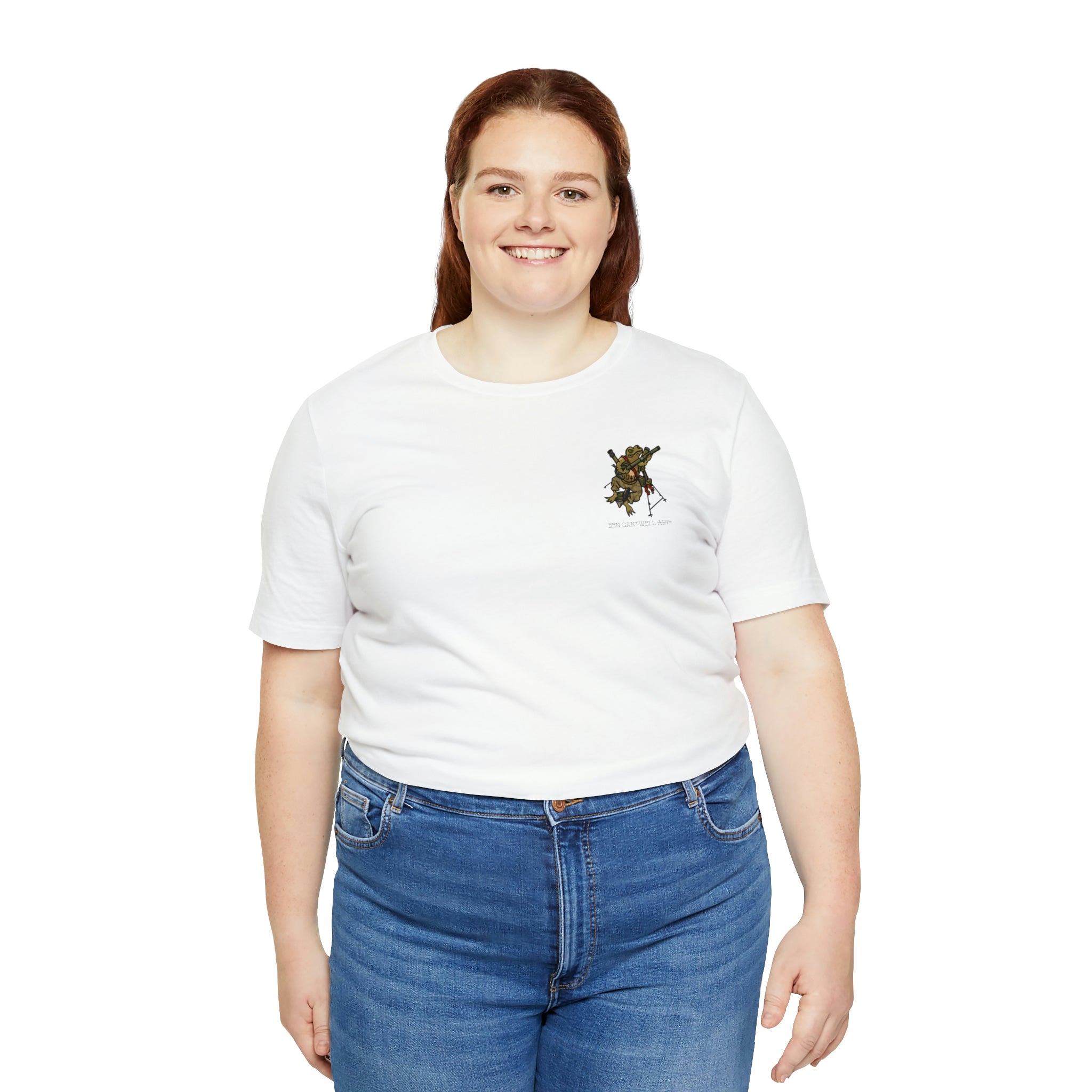 Mortar Frog - Front Print - Short Sleeve Tee