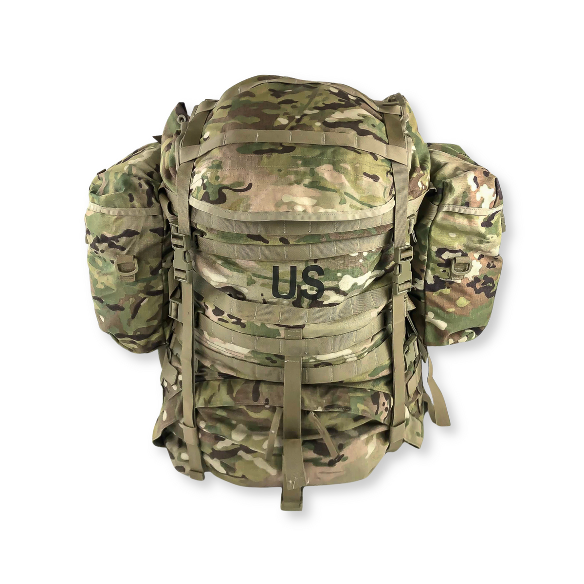 Genuine Issue MOLLE II  Large Rucksack with Frame, MultiCam® (Full Rucksack Kit) - Used