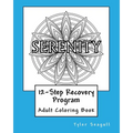 12-Step Recovery Program Adult Coloring Book - Paperback