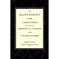MANUSCRIPT OF 1814A History of Events wich Led to the Abdication of Napoleon.
