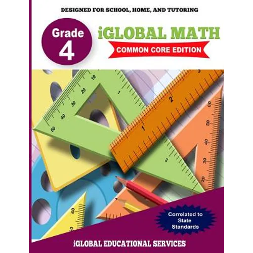 iGlobal Math, Grade 4 Common Core Edition: Power Practice for School, Home, and Tutoring - Paperback