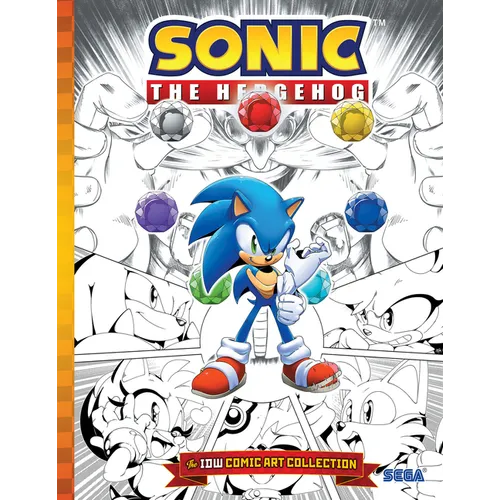 Sonic the Hedgehog: The IDW Comic Art Collection - Hardcover