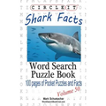Circle It, Shark Facts, Word Search, Puzzle Book - Paperback