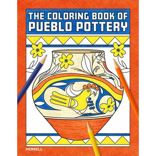The Coloring Book of Pueblo Pottery - Paperback