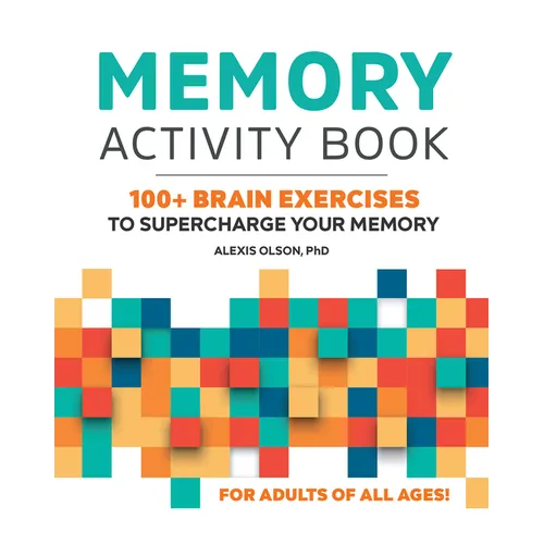 Memory Activity Book: 100+ Brain Exercises to Supercharge Your Memory - Paperback