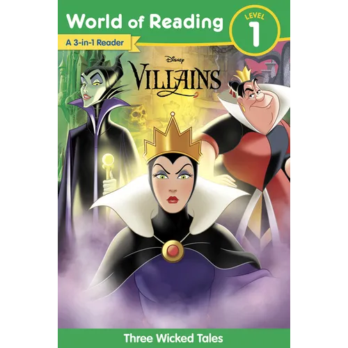 World of Reading: Disney Villains - Paperback