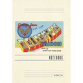 Vintage Lined Notebook Greetings from Belleville, Illinois - Paperback