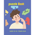 puzzle book for kids ages 12-14 years old - Paperback