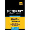 Theme-based dictionary British English-Lithuanian - 3000 words - Paperback