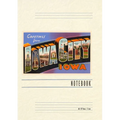 Vintage Lined Notebook Greetings from Iowa City - Paperback