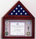 Flags Connections Flag Display Case with a Shadow Box