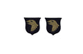 U.S. Army 101st Airborne Division OCP Patch w/ Hook Fastener (pair)
