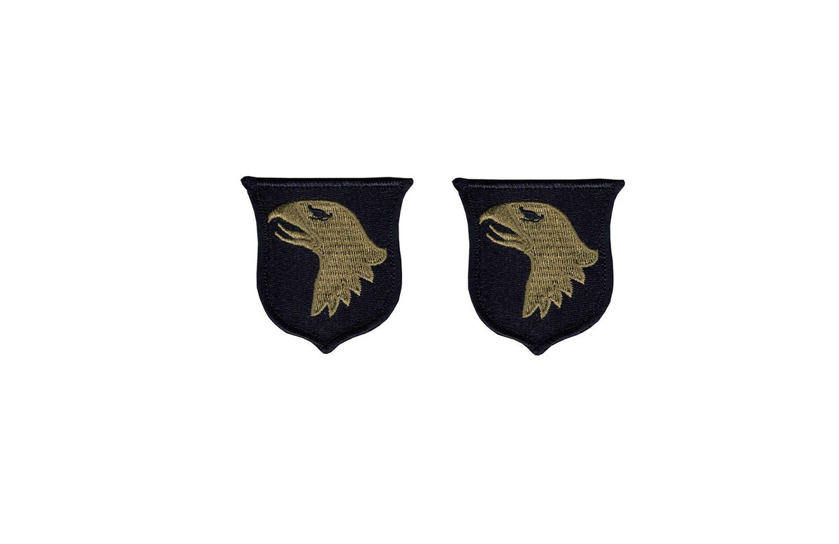 U.S. Army 101st Airborne Division OCP Patch w/ Hook Fastener (pair)
