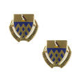 U.S. Army 101st Cavalry Regiment Crest "To The Utmost" (pair)