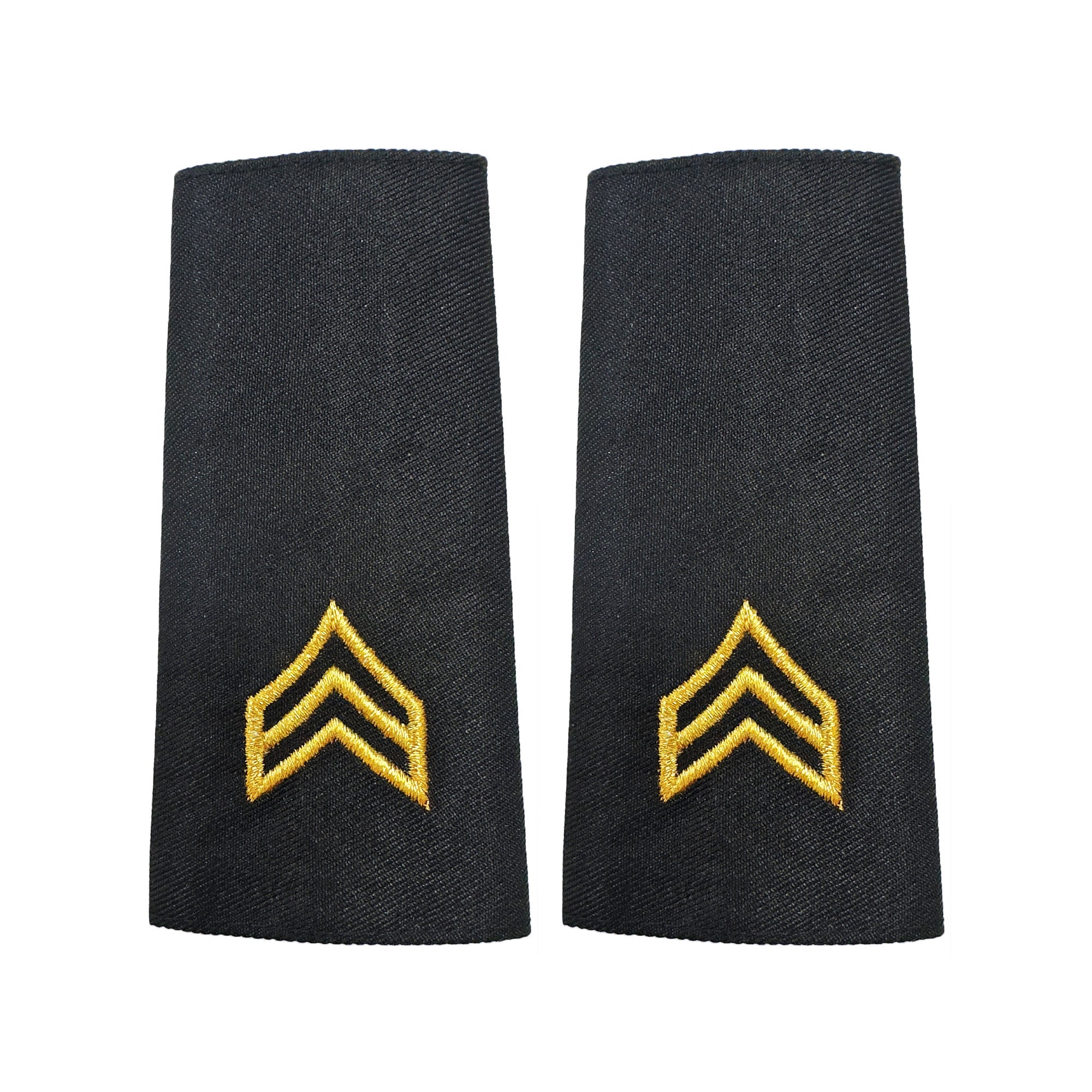 U.S. Army E5 Sergeant Shoulder Marks - Male (Large)