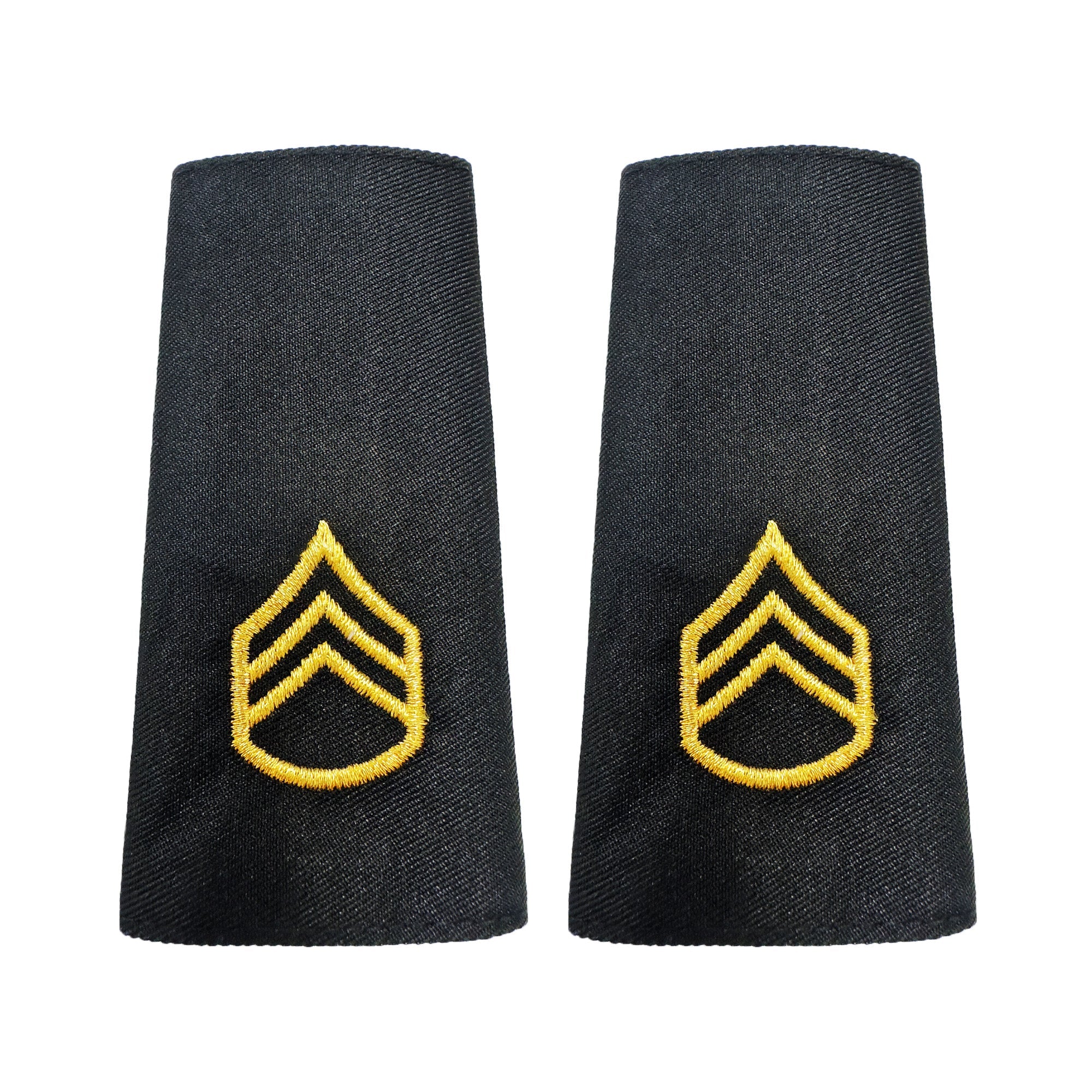 U.S. Army E6 Staff Sergeant Shoulder Marks - Male (Large)