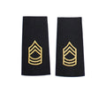 U.S. Army E8 Master Sergeant Shoulder Marks - Male (Large)