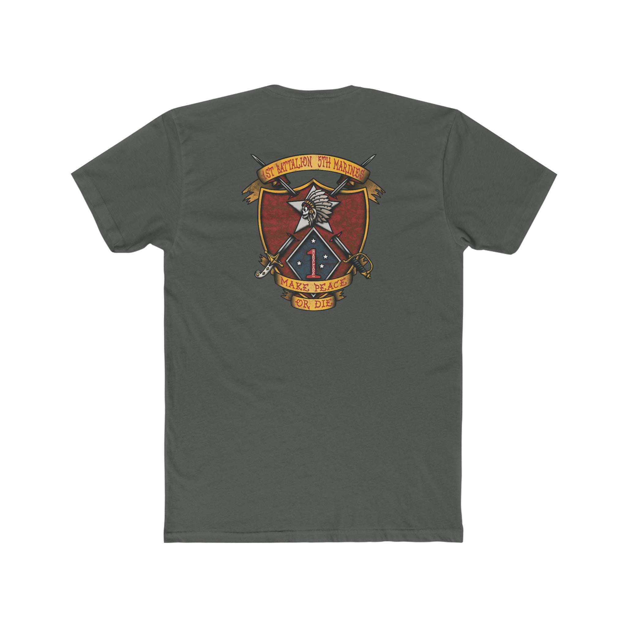 1/5 Geronimo Make Peace or Die - Crew Tee