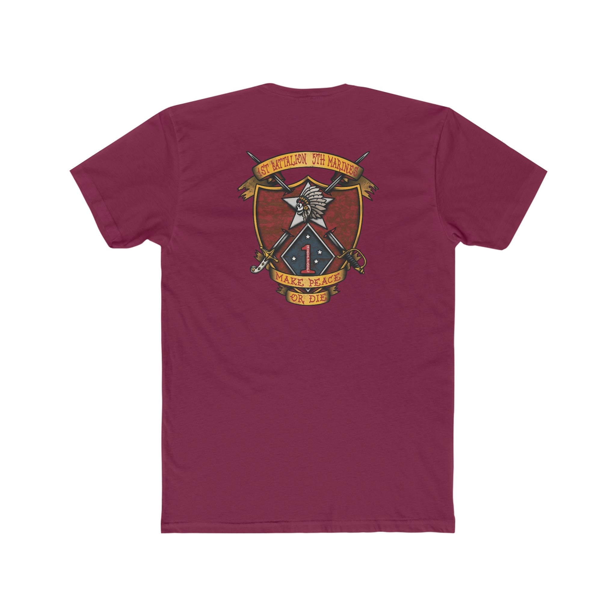 1/5 Geronimo Make Peace or Die - Crew Tee