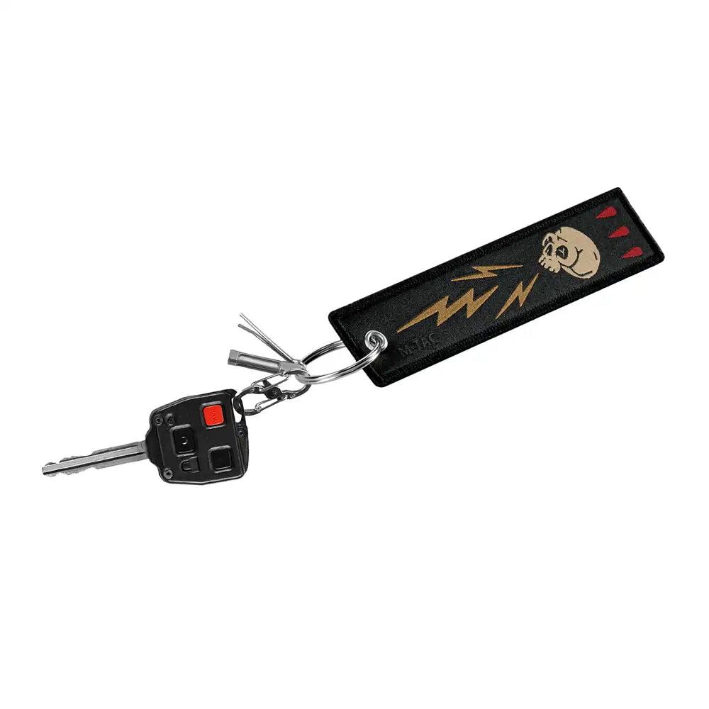 M-Tac Keychain Skull & Lightning