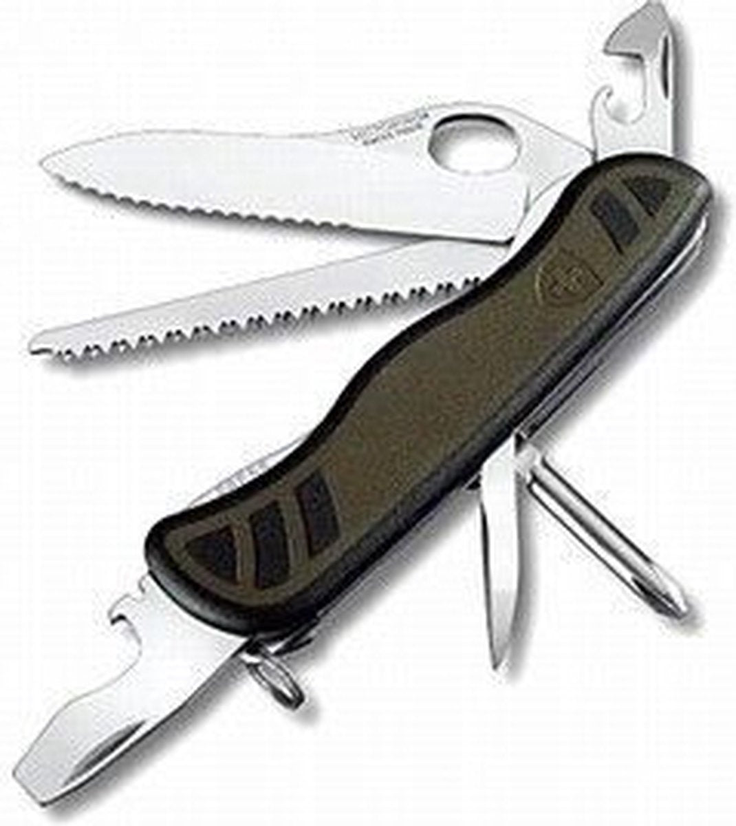 Victorinox soldier 10 functions pocket knife stainless steel green