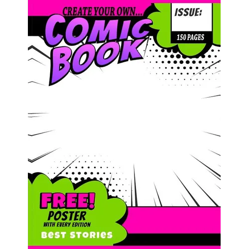Create Your Own Comic Book - Paperback