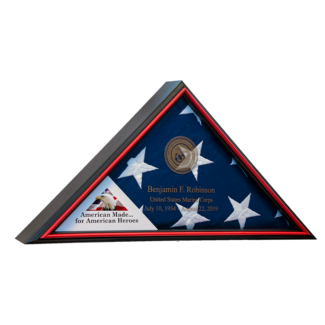 Tributary Flag Case - Air Force Flag Display Case