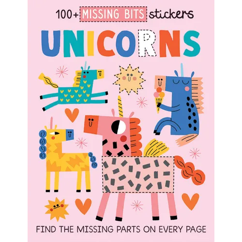 Unicorns, Missing Bits Stickers - Paperback