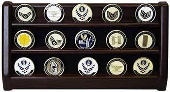 Challenge COIN DISPLAY STANDS - Coin Display Rack