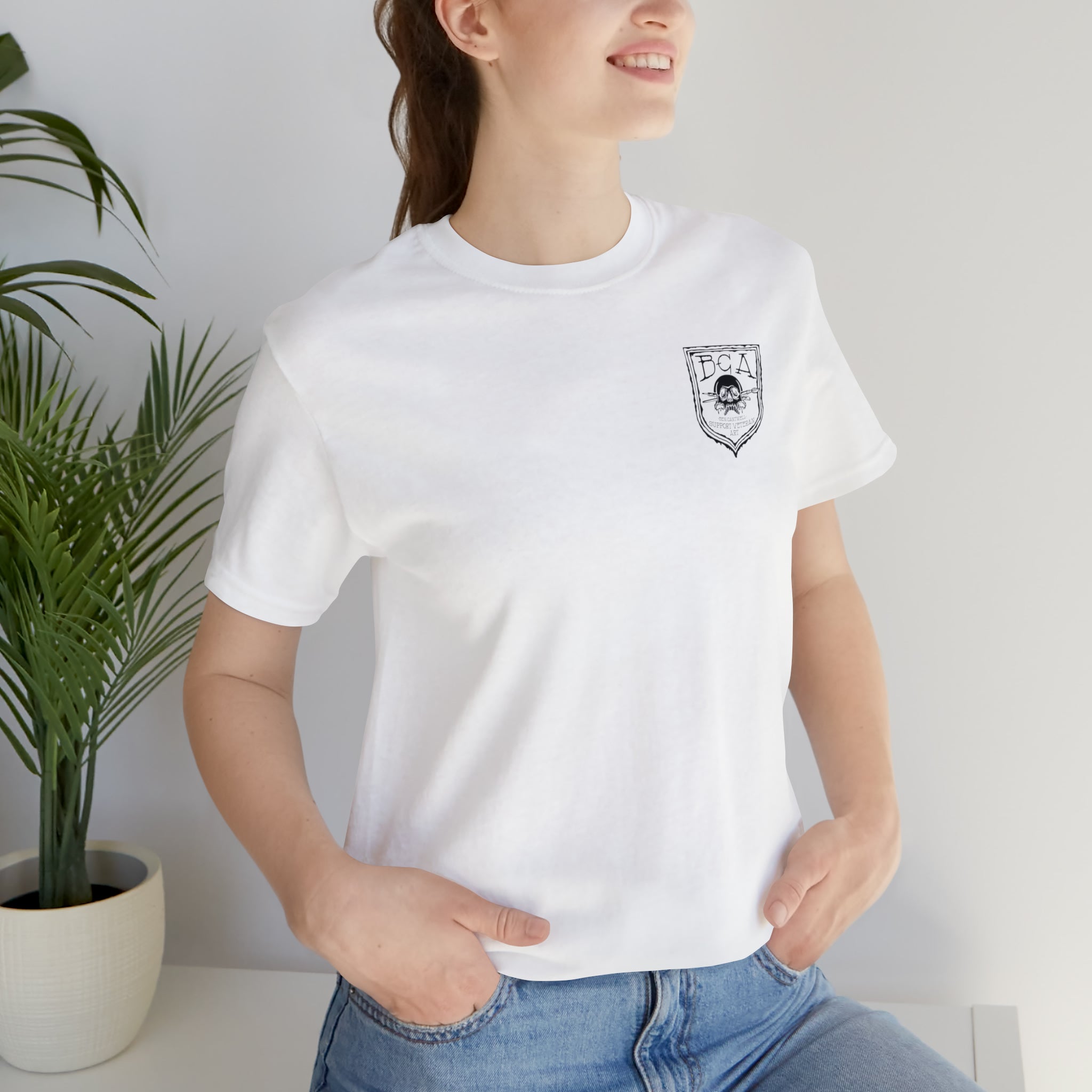 Be the Pond Frog with MK32 Grenade - Back Print - Short Sleeve Tee