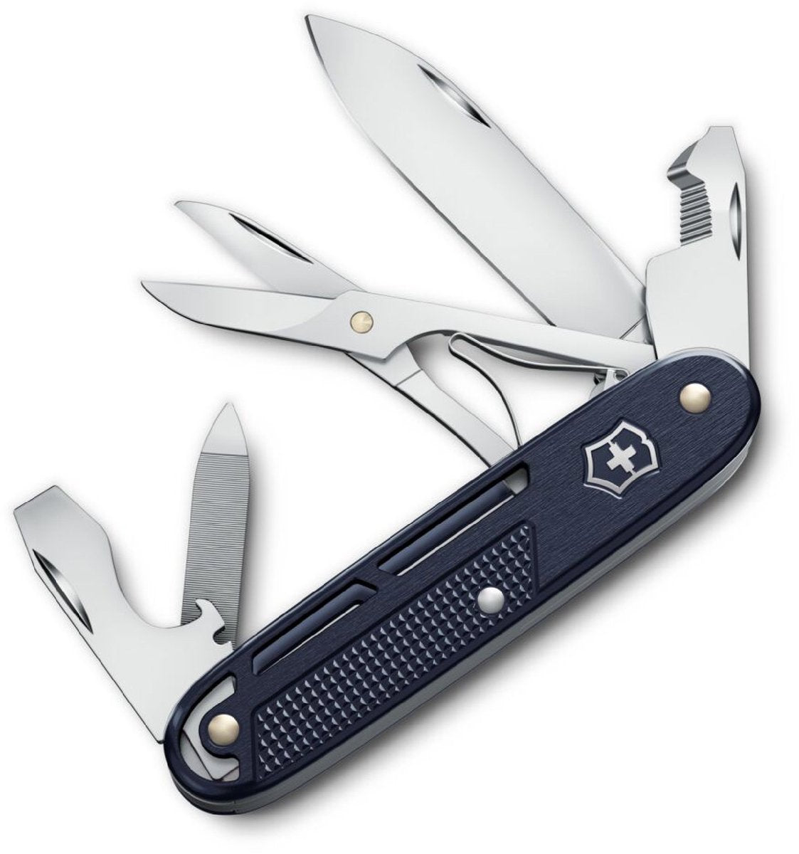 Victorinox synergy x alox pocket knife - 10 functions - dark blue