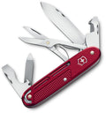 Victorinox synergy x alox pocket knife - 10 functions - red