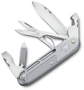 Victorinox synergy x alox pocket knife - 10 functions - silver
