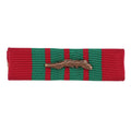U.S. Army French Croix de Guerre WWII with palm (RED W/4 GREEN STRIPS)