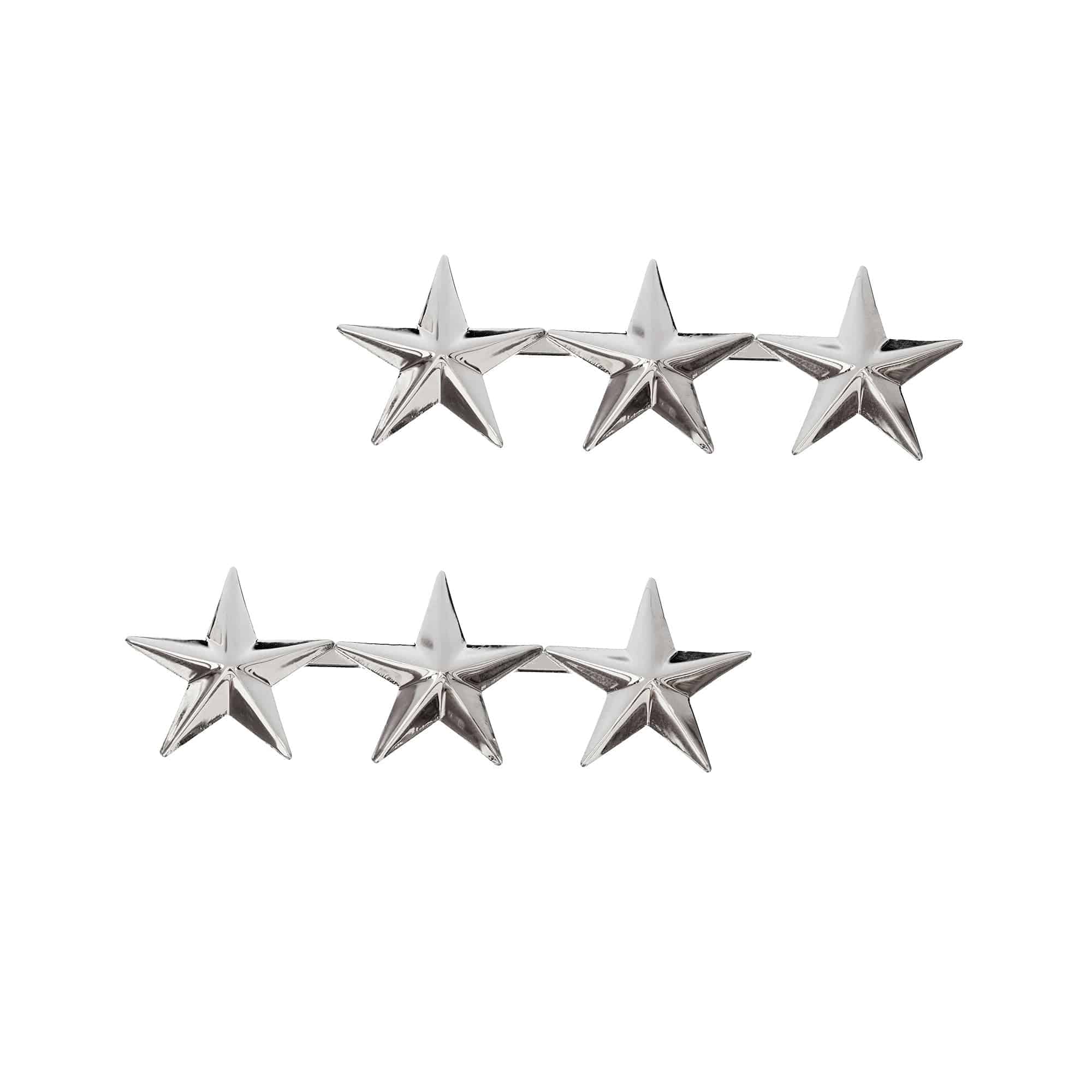 US Air Force O9 Lieutenant General Point-to-Point STA-BRITE® Pin-on Rank