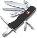 Victorinox outrider black swiss army knife - 14 functions - black