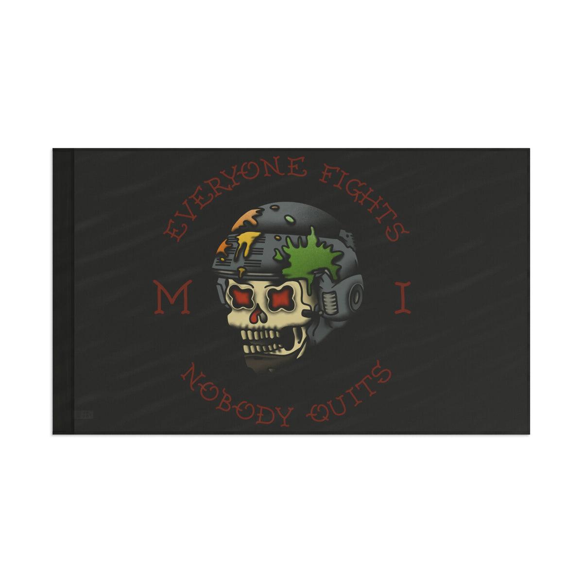 Mobile Infantry Skull Remastered - Flag