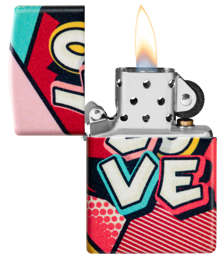 Zippo Love Design, 540 Color Lighter #46013