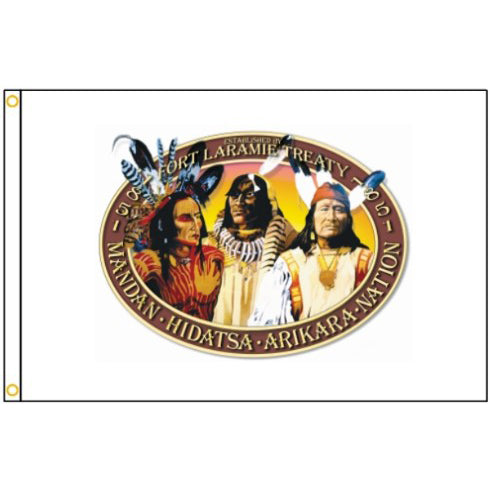 Affiliated Tribes of North Dakota Nylon Flag