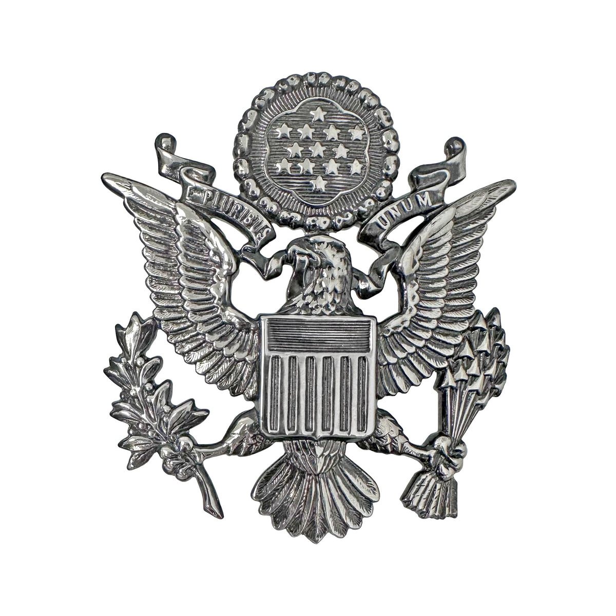 Air Force Officer Female Cap Device High Relief Finish STA-BRITE